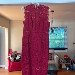 Red Bardot Dress- New with tags